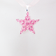 Star - Andromeda-Salmon Organza - 1